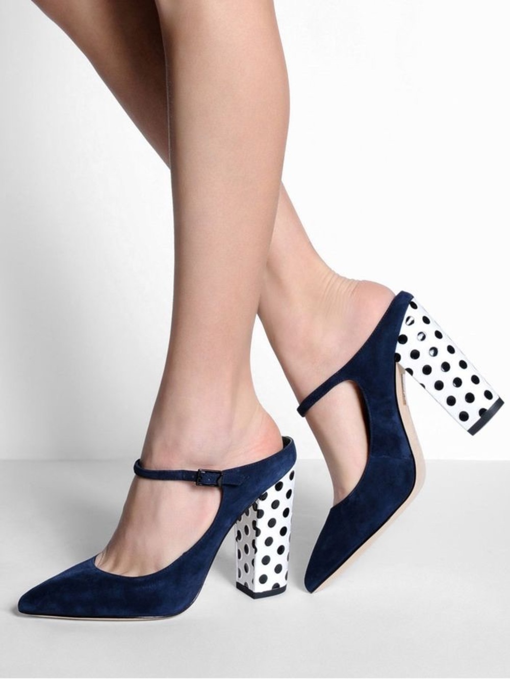 KENZO Polka Dot Heels